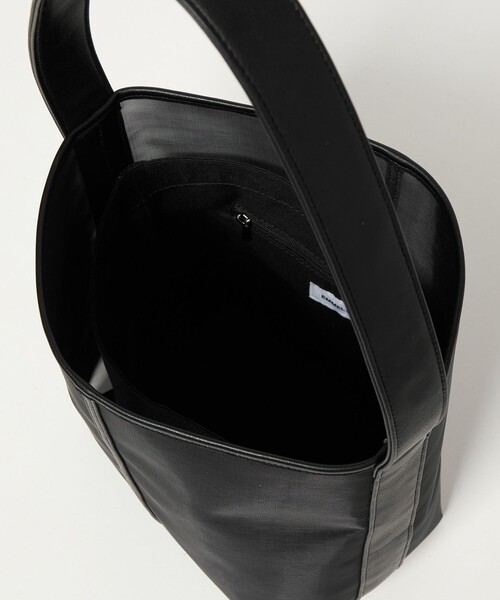 EMMEL REFINES（エメルリファインズ）の「＜EMMEL REFINES＞EM 1ショルダー シアーバケツ トートバッグ（トートバッグ・レディース・ブラック/オフホワイト・FREE）」の10枚目の写真