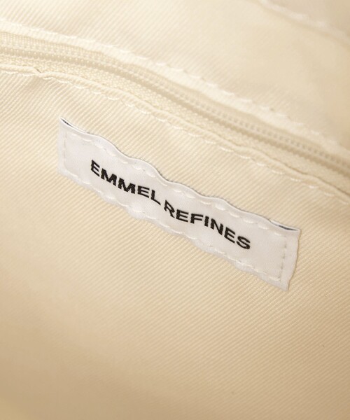 EMMEL REFINES（エメルリファインズ）の「＜EMMEL REFINES＞EM 1ショルダー シアーバケツ トートバッグ（トートバッグ・レディース・ブラック/オフホワイト・FREE）」の21枚目の写真