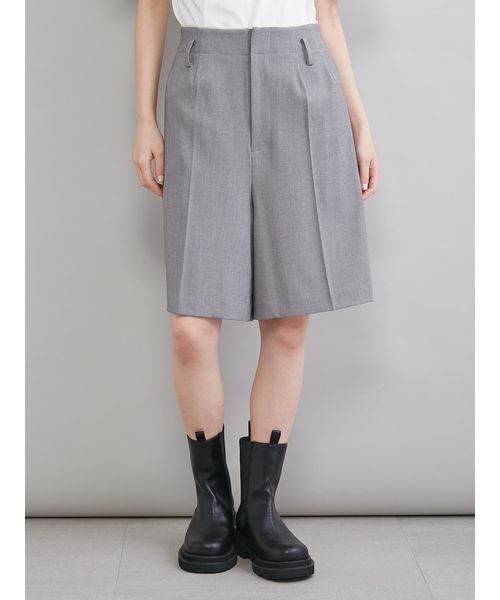 Mila Owen(ミラオーウェン)の「トリミングハーフキュロットパンツ(その他パンツ・レディース・ネイビー/グレー/ベージュ・1/0)」の11枚目の写真