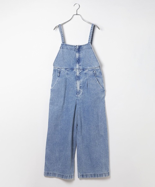 LEPSIM（レプシィム）の「デザインサロペット　632751（サロペット/オーバーオール・レディース・ブルー/ブラック・FREE）」の3枚目の写真