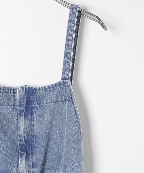 LEPSIM（レプシィム）の「デザインサロペット　632751（サロペット/オーバーオール・レディース・ブルー/ブラック・FREE）」の6枚目の写真