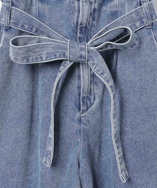 LEPSIM（レプシィム）の「デザインサロペット　632751（サロペット/オーバーオール・レディース・ブルー/ブラック・FREE）」の9枚目の写真