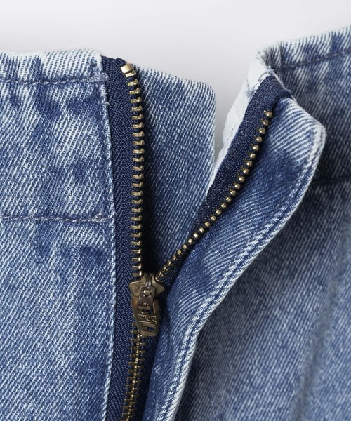 LEPSIM（レプシィム）の「デザインサロペット　632751（サロペット/オーバーオール・レディース・ブルー/ブラック・FREE）」の10枚目の写真