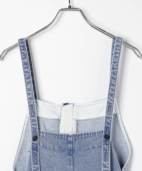 LEPSIM（レプシィム）の「デザインサロペット　632751（サロペット/オーバーオール・レディース・ブルー/ブラック・FREE）」の11枚目の写真