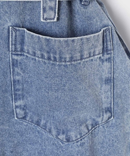 LEPSIM（レプシィム）の「デザインサロペット　632751（サロペット/オーバーオール・レディース・ブルー/ブラック・FREE）」の13枚目の写真