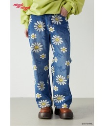 RODEO CROWNS WIDE BOWL | (wiggle wiggle)パターンDENIMパンツ(デニムパンツ)