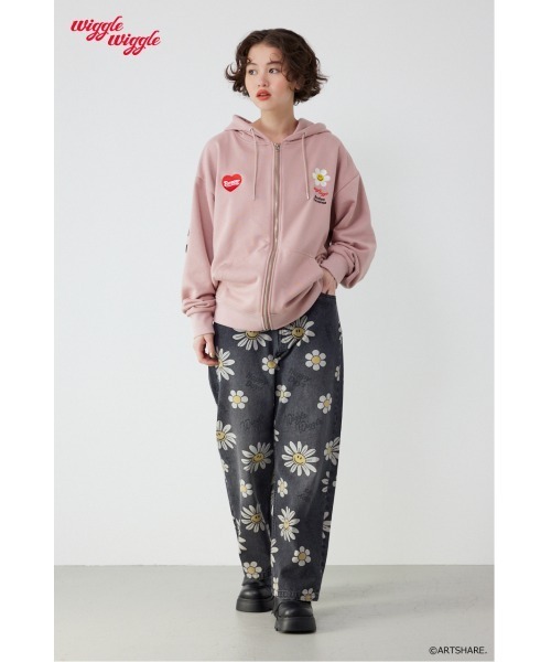 RODEO CROWNS WIDE BOWL（ロデオクラウンズワイドボウル）の「(wiggle wiggle)パターンDENIMパンツ（デニムパンツ・レディース・ブラック系その他/ブルー系その他・MEDIUM/LARGE）」の12枚目の写真