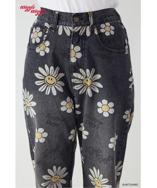 RODEO CROWNS WIDE BOWL（ロデオクラウンズワイドボウル）の「(wiggle wiggle)パターンDENIMパンツ（デニムパンツ・レディース・ブラック系その他/ブルー系その他・MEDIUM/LARGE）」の17枚目の写真