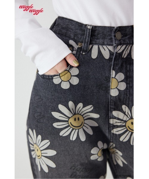 RODEO CROWNS WIDE BOWL（ロデオクラウンズワイドボウル）の「(wiggle wiggle)パターンDENIMパンツ（デニムパンツ・レディース・ブラック系その他/ブルー系その他・MEDIUM/LARGE）」の19枚目の写真