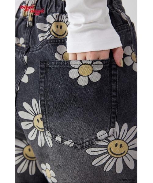 RODEO CROWNS WIDE BOWL（ロデオクラウンズワイドボウル）の「(wiggle wiggle)パターンDENIMパンツ（デニムパンツ・レディース・ブラック系その他/ブルー系その他・MEDIUM/LARGE）」の20枚目の写真