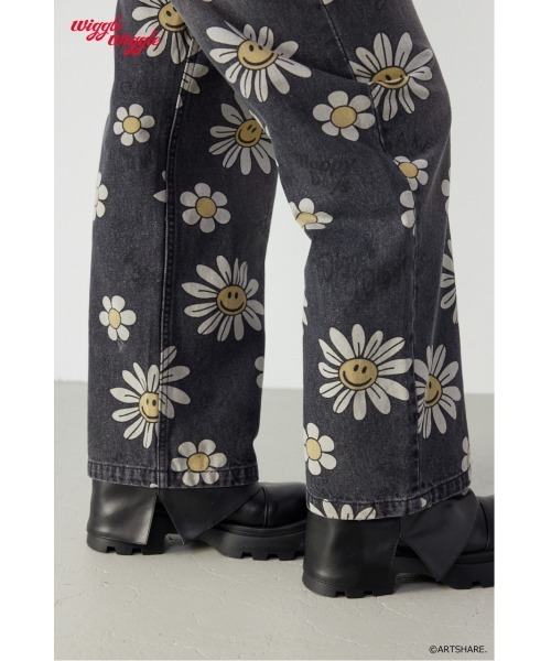RODEO CROWNS WIDE BOWL（ロデオクラウンズワイドボウル）の「(wiggle wiggle)パターンDENIMパンツ（デニムパンツ・レディース・ブラック系その他/ブルー系その他・MEDIUM/LARGE）」の21枚目の写真
