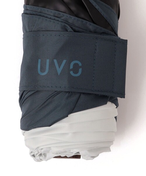 SHIPS（シップス）の「UVO:5段折 mini（長傘・レディース・オフホワイト/ブラック・ONE SIZE）」の4枚目の写真