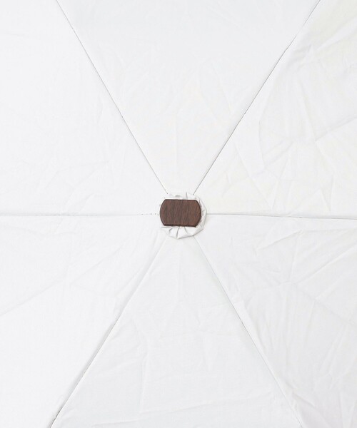 SHIPS（シップス）の「UVO:5段折 mini（長傘・レディース・オフホワイト/ブラック・ONE SIZE）」の6枚目の写真