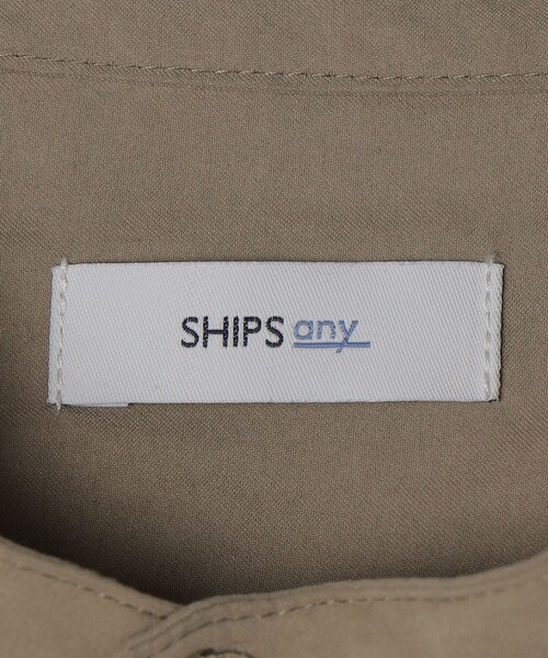 SHIPS any（シップス エニィ）の「SHIPS any:〈洗濯機可能〉フェード ピーチスキン ポケット バンドカラー シャツ 26SS◇（シャツ/ブラウス・メンズ・オリーブ/ベージュ/チャコールグレー・LARGE/MEDIUM/SMALL）」の22枚目の写真