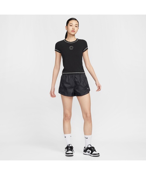 NIKE（ナイキ）の「NIKE/ナイキ W NSW WR WVN MR 2 LTWT（その他パンツ・レディース・ブラック・L/M/S/XL）」の6枚目の写真