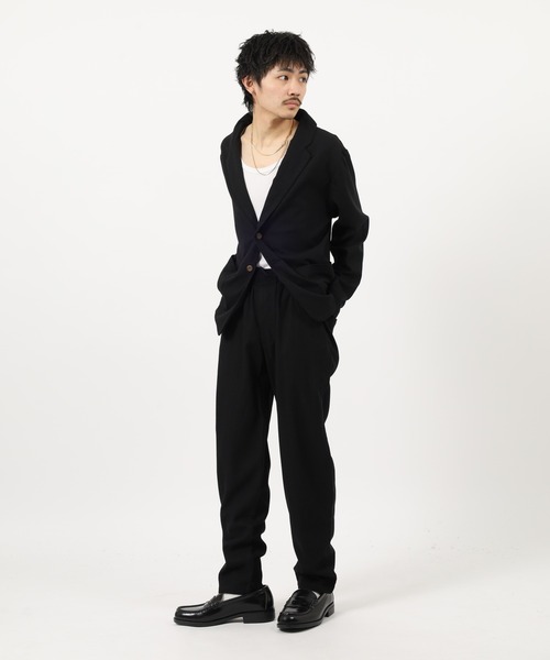Relation(リレーション)の「リネンセットアップ(セットアップ・メンズ・ネイビー/ベージュ/カーキ/グレー/ブラック・XL/M/L)」の9枚目の写真