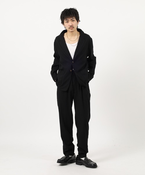Relation(リレーション)の「リネンセットアップ(セットアップ・メンズ・ネイビー/ベージュ/カーキ/グレー/ブラック・XL/M/L)」の10枚目の写真