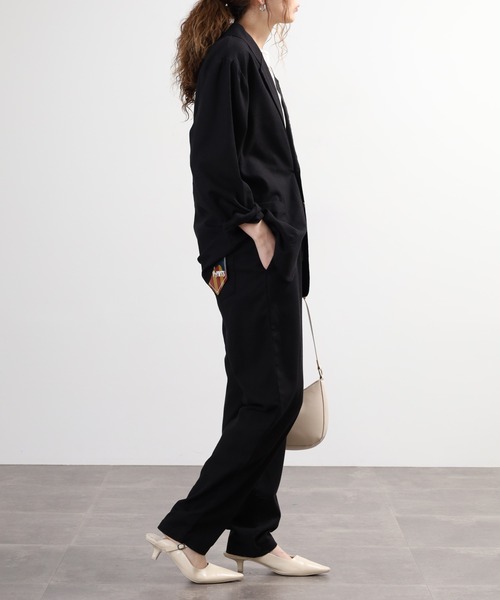 Relation(リレーション)の「リネンセットアップ(セットアップ・メンズ・ネイビー/ベージュ/カーキ/グレー/ブラック・XL/M/L)」の14枚目の写真