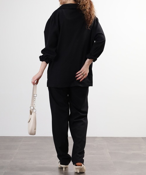 Relation(リレーション)の「リネンセットアップ(セットアップ・メンズ・ネイビー/ベージュ/カーキ/グレー/ブラック・XL/M/L)」の16枚目の写真
