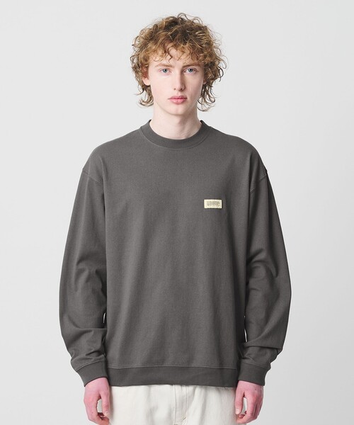 UNIVERSAL OVERALL(ユニバーサルオーバーオール)の「【別注】<UNIVERSAL OVERALL>ロングスリーブ Tシャツ(Tシャツ/カットソー・メンズ・ホワイト/ライトグレー/ダークグレー・L/M/S/XL)」の7枚目の写真