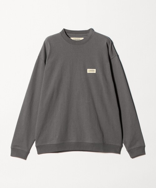 UNIVERSAL OVERALL(ユニバーサルオーバーオール)の「【別注】<UNIVERSAL OVERALL>ロングスリーブ Tシャツ(Tシャツ/カットソー・メンズ・ホワイト/ライトグレー/ダークグレー・L/M/S/XL)」の10枚目の写真
