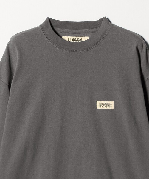UNIVERSAL OVERALL(ユニバーサルオーバーオール)の「【別注】<UNIVERSAL OVERALL>ロングスリーブ Tシャツ(Tシャツ/カットソー・メンズ・ホワイト/ライトグレー/ダークグレー・L/M/S/XL)」の12枚目の写真