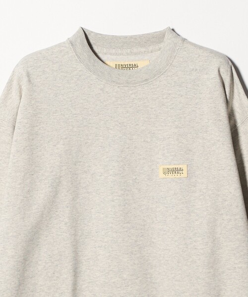 UNIVERSAL OVERALL(ユニバーサルオーバーオール)の「【別注】<UNIVERSAL OVERALL>ロングスリーブ Tシャツ(Tシャツ/カットソー・メンズ・ホワイト/ライトグレー/ダークグレー・L/M/S/XL)」の21枚目の写真