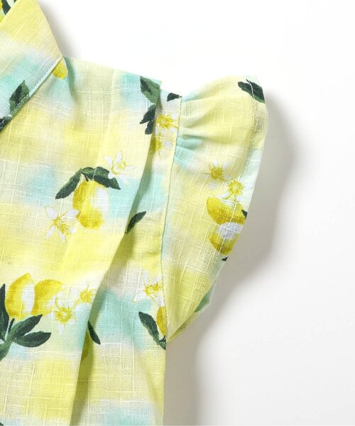 Ampersand（アンパサンド）の「【リンク】バラエティGIRLSロンパース（ロンパース・キッズ・キナリ/ラベンダー/ネイビー/イエロー・70/80）」の9枚目の写真