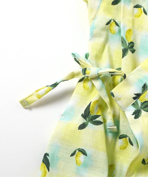 Ampersand（アンパサンド）の「【リンク】バラエティGIRLSロンパース（ロンパース・キッズ・キナリ/ラベンダー/ネイビー/イエロー・70/80）」の10枚目の写真