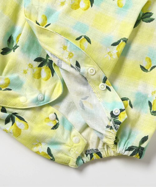 Ampersand（アンパサンド）の「【リンク】バラエティGIRLSロンパース（ロンパース・キッズ・キナリ/ラベンダー/ネイビー/イエロー・70/80）」の13枚目の写真