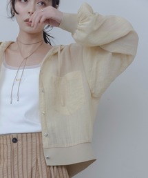 Eimee Law（エイミーロウ）の「フーディー シアーブルゾン（ブルゾン）」
