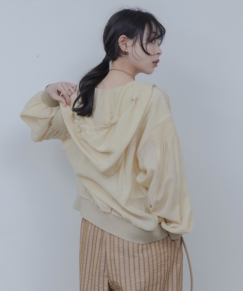 フーディー シアーブルゾン Eimee Law│Eimee Law & LHELBIE 公式 