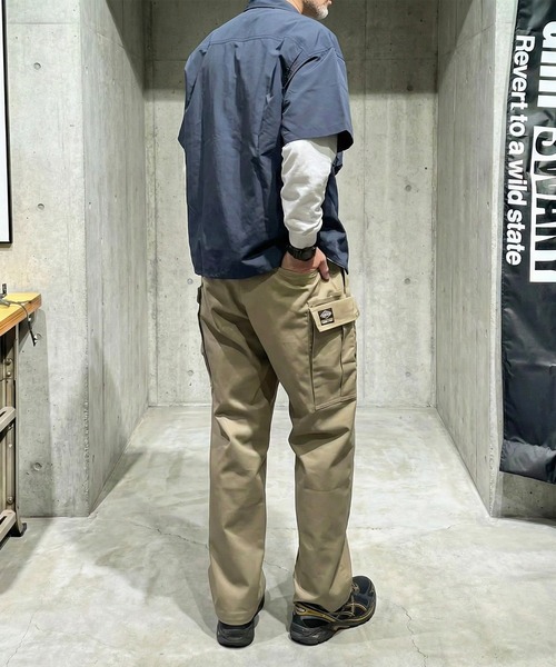 GRIP SWANY（グリップスワニー）の「【261M40GS01】GRIPSWANY×Dickies FIELD EASY BUSH PANTS（カーゴパンツ・メンズ・ヘザーグレー/カーキ/ブラック・M/L/XL）」の10枚目の写真