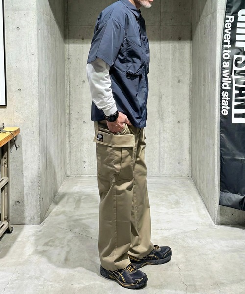 GRIP SWANY（グリップスワニー）の「【261M40GS01】GRIPSWANY×Dickies FIELD EASY BUSH PANTS（カーゴパンツ・メンズ・ヘザーグレー/カーキ/ブラック・M/L/XL）」の11枚目の写真