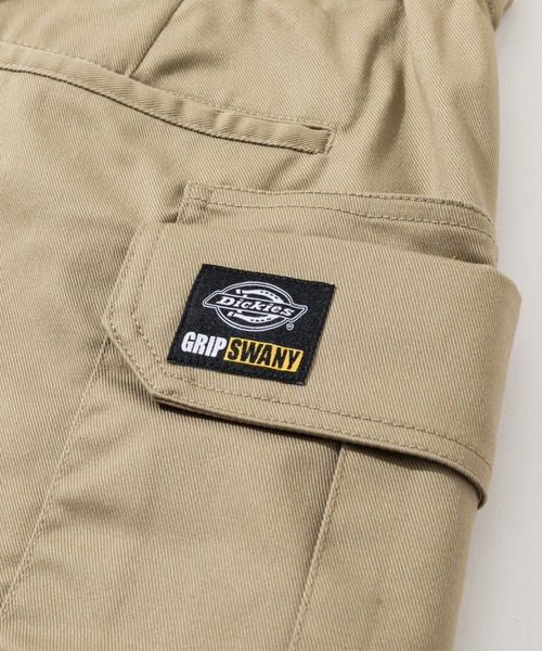 GRIP SWANY（グリップスワニー）の「【261M40GS01】GRIPSWANY×Dickies FIELD EASY BUSH PANTS（カーゴパンツ・メンズ・ヘザーグレー/カーキ/ブラック・M/L/XL）」の17枚目の写真