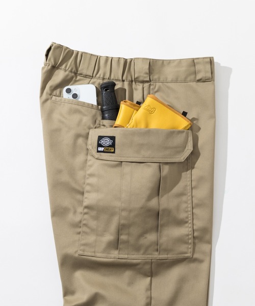 GRIP SWANY（グリップスワニー）の「【261M40GS01】GRIPSWANY×Dickies FIELD EASY BUSH PANTS（カーゴパンツ・メンズ・ヘザーグレー/カーキ/ブラック・M/L/XL）」の15枚目の写真