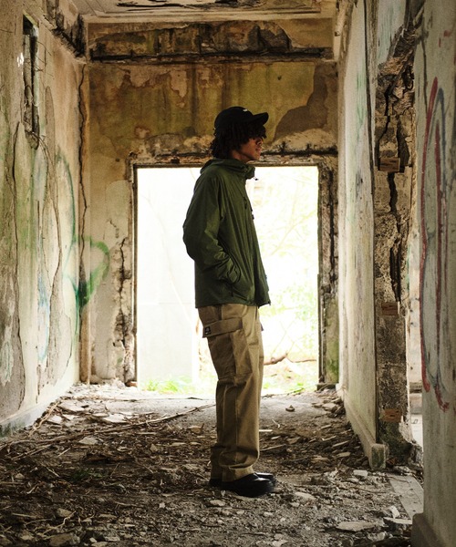 GRIP SWANY（グリップスワニー）の「【261M40GS01】GRIPSWANY×Dickies FIELD EASY BUSH PANTS（カーゴパンツ・メンズ・ヘザーグレー/カーキ/ブラック・M/L/XL）」の8枚目の写真