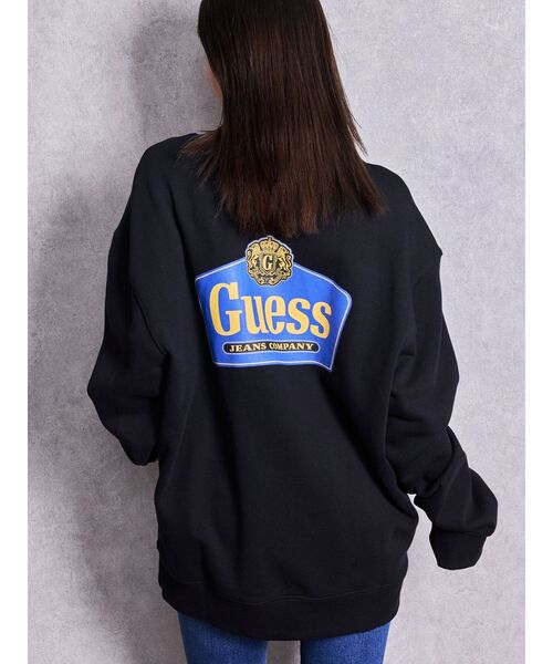 Guess(ゲス)の「GUESS GJ CN REG ROYAL CREWNECK(スウェット・レディース・ブラック/ライトグレー・FREE)」の15枚目の写真
