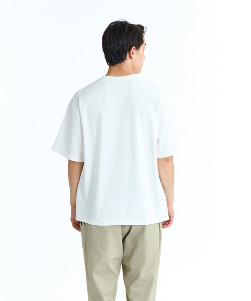 REEF（リーフ）の「REEF HERITAGE LOGO SS T Tシャツ 【2026年春夏モデル】/リーフ半袖ロゴTシャツ（Tシャツ/カットソー・メンズ・ホワイト/ブラック・X-LARGE/LARGE/MEDIUM/SMALL）」の3枚目の写真