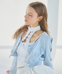 lilLilly（リルリリー）の「レースアップカップキャミソール（キャミソール）」