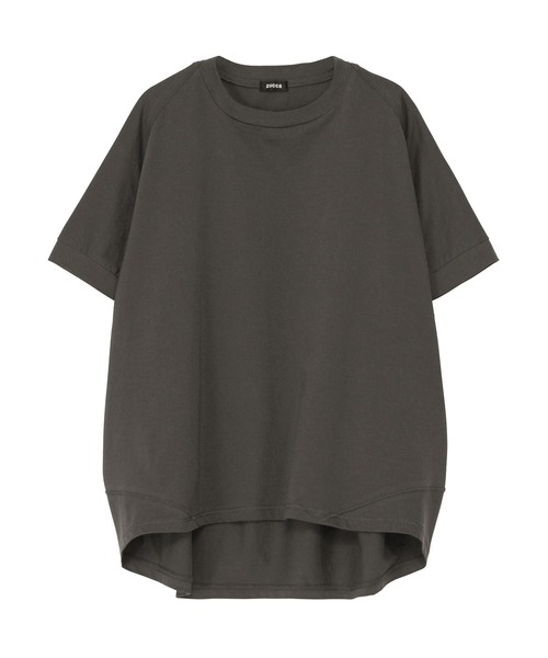 ZUCCa(ズッカ)の「(S)ROUND CUT JERSEY / Tシャツ(Tシャツ/カットソー・レディース・グリーン/イエロー/ブルー/ダークグレー/ホワイト・M size)」の3枚目の写真