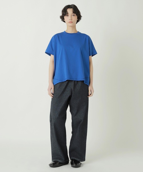 ZUCCa(ズッカ)の「(S)ROUND CUT JERSEY / Tシャツ(Tシャツ/カットソー・レディース・グリーン/イエロー/ブルー/ダークグレー/ホワイト・M size)」の15枚目の写真