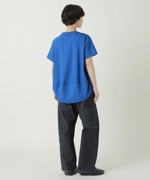 ZUCCa(ズッカ)の「(S)ROUND CUT JERSEY / Tシャツ(Tシャツ/カットソー・レディース・グリーン/イエロー/ブルー/ダークグレー/ホワイト・M size)」の16枚目の写真