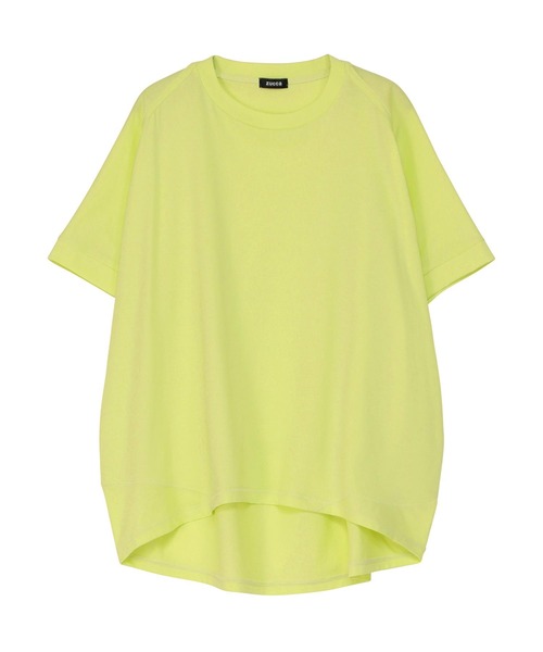 ZUCCa(ズッカ)の「(S)ROUND CUT JERSEY / Tシャツ(Tシャツ/カットソー・レディース・グリーン/イエロー/ブルー/ダークグレー/ホワイト・M size)」の8枚目の写真
