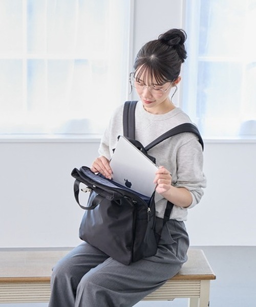 ROOTOTE（ルートート）の「ROOTOTE ルートート LT.CEO.アンサンブル-B（バックパック/リュック・レディース・カーキ/ブラック/ネイビー/ベージュ・FREE）」の10枚目の写真