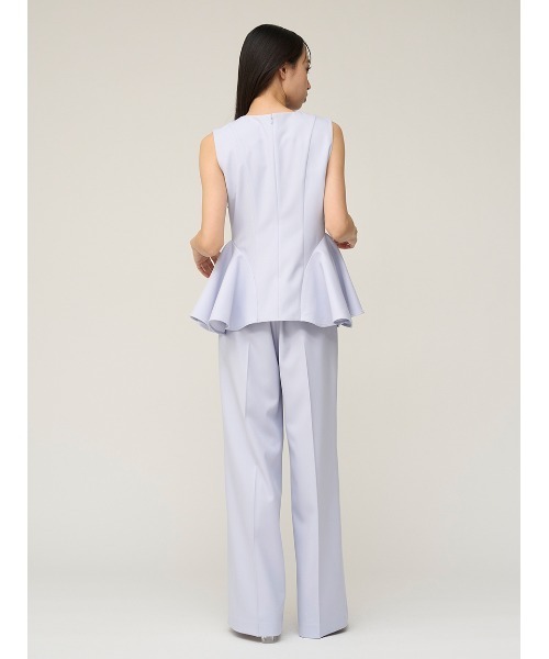 SNIDEL（スナイデル）の「ペプラムパンツセットアップ（ワンピース・レディース・サックスブルー/アイボリー/ネイビー・1/0）」の12枚目の写真