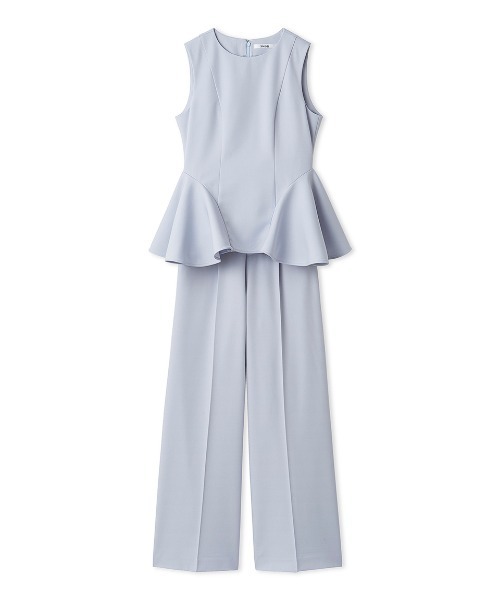 SNIDEL（スナイデル）の「ペプラムパンツセットアップ（ワンピース・レディース・サックスブルー/アイボリー/ネイビー・1/0）」の5枚目の写真