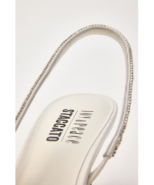 STACCATO(スタッカート)の「フェアリースリングパンプス(パンプス・レディース・ホワイト・24cm/24.5cm/23.5cm/23cm/22.5cm)」の10枚目の写真