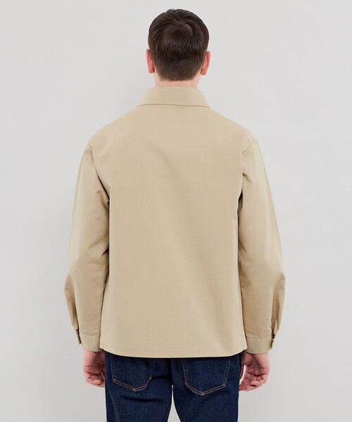 MACKINTOSH LONDON(マッキントッシュ ロンドン)の「【ALTON】コットンボンディングコーチジャケット(ブルゾン・メンズ・ネイビー/ベージュ・38/42/40)」の10枚目の写真