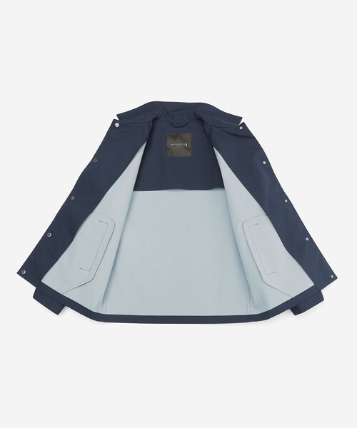 MACKINTOSH LONDON(マッキントッシュ ロンドン)の「【ALTON】コットンボンディングコーチジャケット(ブルゾン・メンズ・ネイビー/ベージュ・38/42/40)」の6枚目の写真